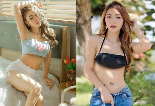 Đỏ mặt trước hot girl chuộng áo bé xíu khoe đường cong bốc lửa