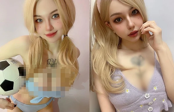 Đỏ mặt hot girl diện bikini khoe dáng nuột cổ vũ World Cup 2022