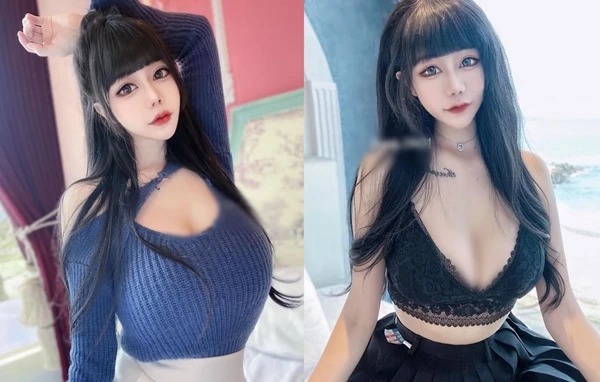 Hot girl mặc đồ xẻ sâu hút dù trời lạnh, khoe body cực phẩm