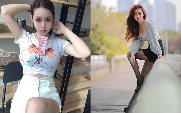 Nữ thư ký diện đồ hở bạo khoe vòng một “ná thở” 