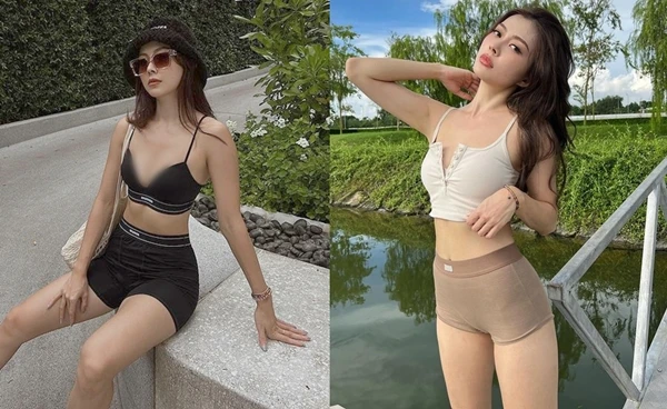 Diện đồ tập quá mỏng, hot girl khiến người nhìn đỏ mặt