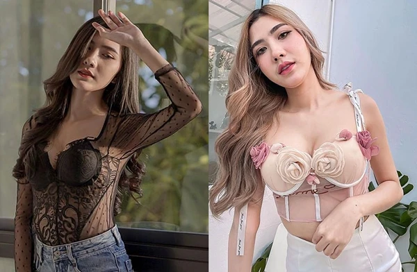 Hot girl xinh đẹp diện mốt hở chân ngực khoe đường cong "ná thở"