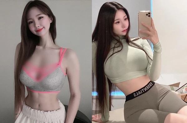 Mặc đồ tập bó sát, hot girl lộ điểm nhạy cảm gây ngượng ngùng