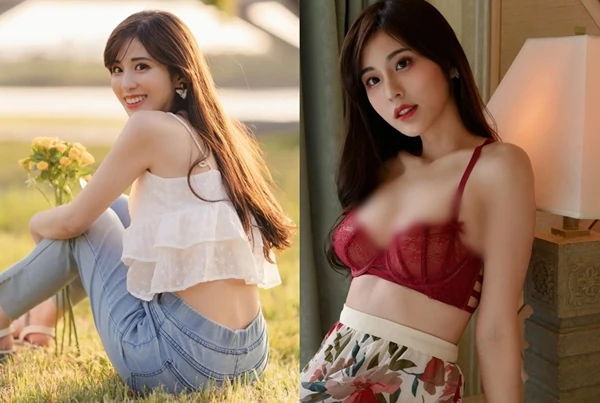 Cô giáo mỹ thuật làm mẫu nội y khoe đường cong siêu nuột