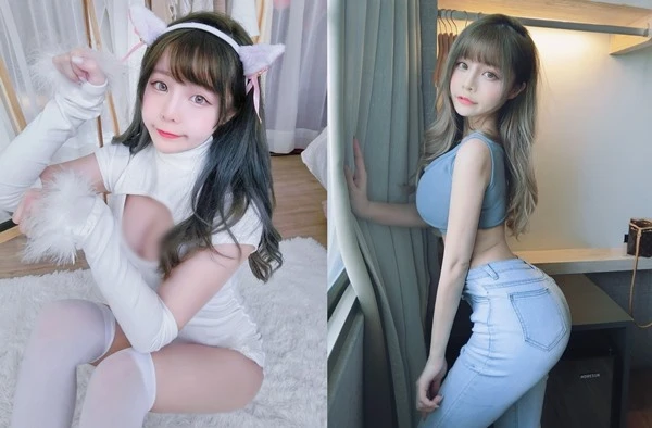 Nàng hot girl hóa thân thành nàng mèo gợi cảm, ai cũng mê đắm