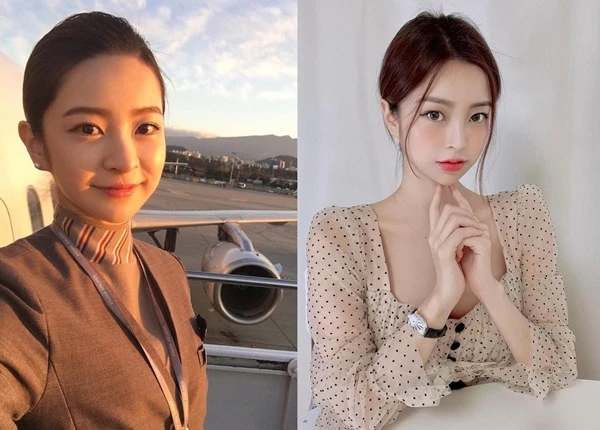 Mê mẩn gu thời trang tiểu thư của tiếp viên hàng không gợi cảm 