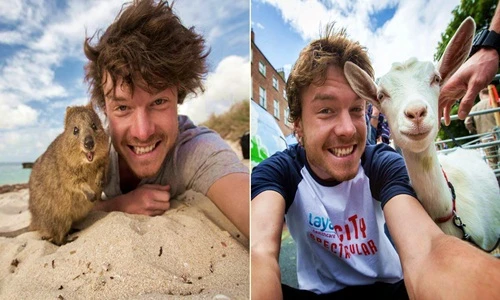 Bí kíp “tự sướng” siêu đẹp với động vật hoang dã