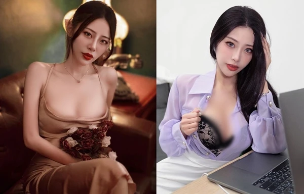 Ngượng đỏ mặt hot girl vô tư cởi áo khoe vòng một gợi cảm