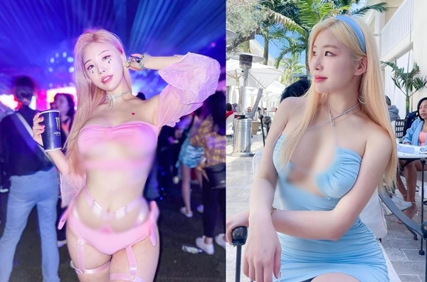 Hot girl xinh đẹp mê mốt hở chân ngực khoe đường cong "ná thở"