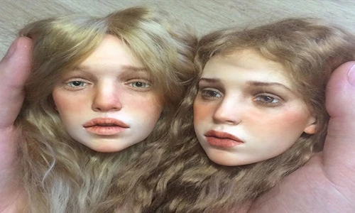 Rợn người những con búp bê siêu thực giống người 
