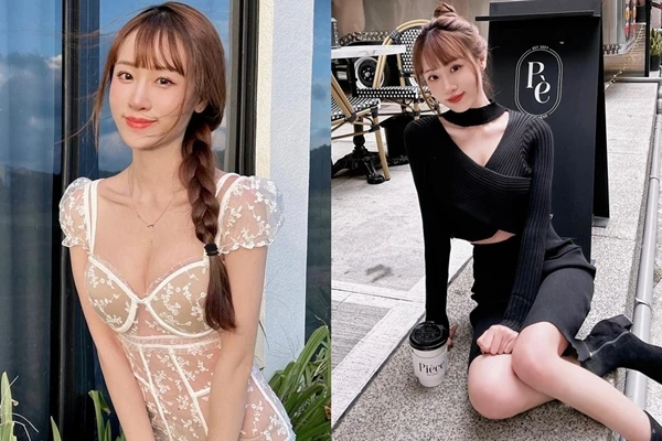 Cách diện đồ đen trắng “đỉnh” của cô nàng có vòng eo siêu thực