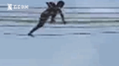 Choáng nặng cảnh dị nhân leo dây điện như người nhện