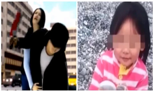 Video 3D mô phỏng vụ bé gái 4 tuổi bị chặt đầu trước mặt mẹ