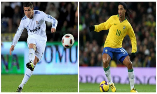 Những pha xử lý bóng như ảo thuật gia của Ronaldo, Ronaldinho