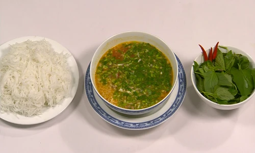 Cách nấu món bún thịt bằm cà chua cực ngon