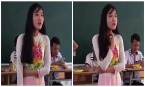 Cô giáo xinh đẹp cover ca khúc “Tâm sự cùng người lạ” siêu hay