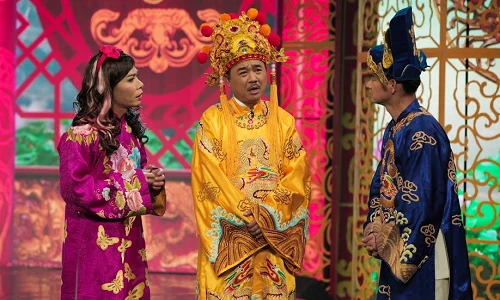 Chết cười khi xem clip bị lộ của chương trình Táo quân 2017