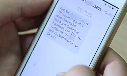 Các kiểu tin nhắn rác khiến bạn phát điên