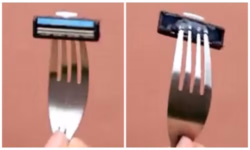 Cách "chữa cháy" khi dao cạo râu bị gãy cán cầm tay