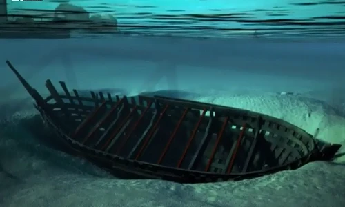 Tàu nặng 40 tấn vẫn nguyên vẹn sau 500 năm chìm dưới lòng sông