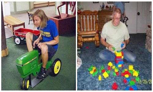 Ảnh độc hài hước: Trở về tuổi thơ