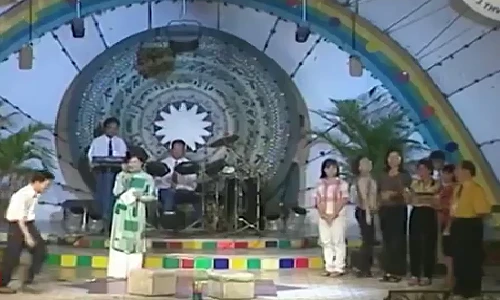 Hình ảnh hiếm có cách đây 20 năm trên sóng VTV3