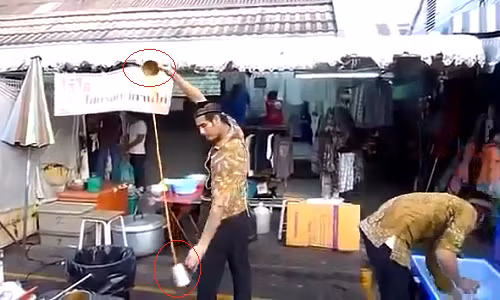 Cách pha trà sữa độc đáo nhất thế giới