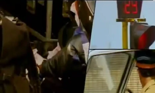 Clip tận mắt những tên cướp chuyên nghiệp