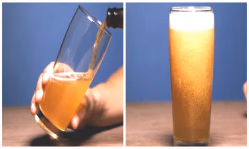 Cách rót bia ít bọt tạo vị ngon hoàn hảo