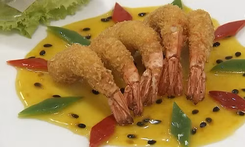 Bổ sung canxi với món tôm sốt chanh dây lạ miệng