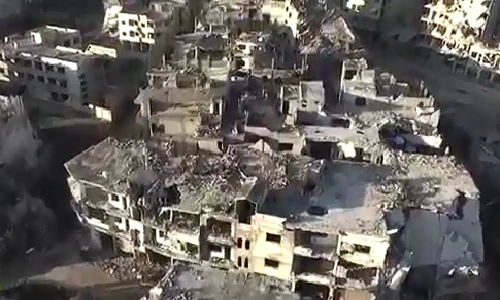 Thâm nhập nghĩa địa đô thị từng là thành phố lớn thứ 3 Syria