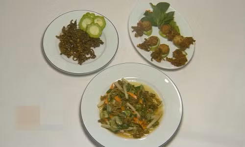 Ba món chay khai vị ngon tuyệt với mướp đắng sấy khô 