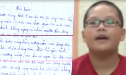 “Bí mật” không ngờ sau điểm 10 môn Tiếng Việt tiểu học
