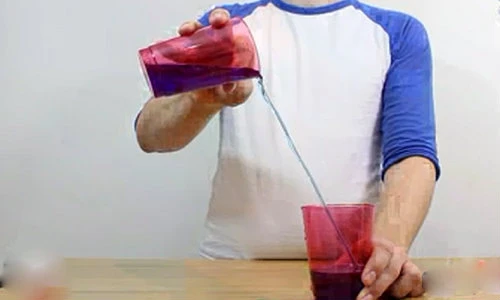 Thí nghiệm thú vị về đường di chuyển kỳ lạ của nước