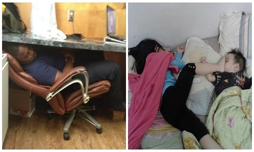 Cười té ghế với những tư ghế ngủ có 1-0-2