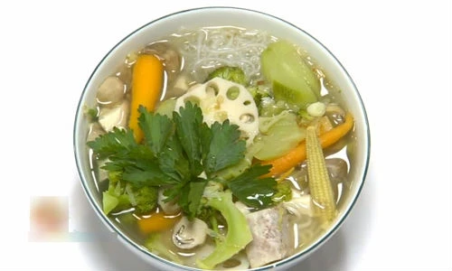 Cách nấu lẩu đậu nưa rau củ tốt cho sức khỏe