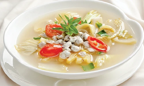 Bí quyết nấu món canh hến dưa cải ngon nhớ đời