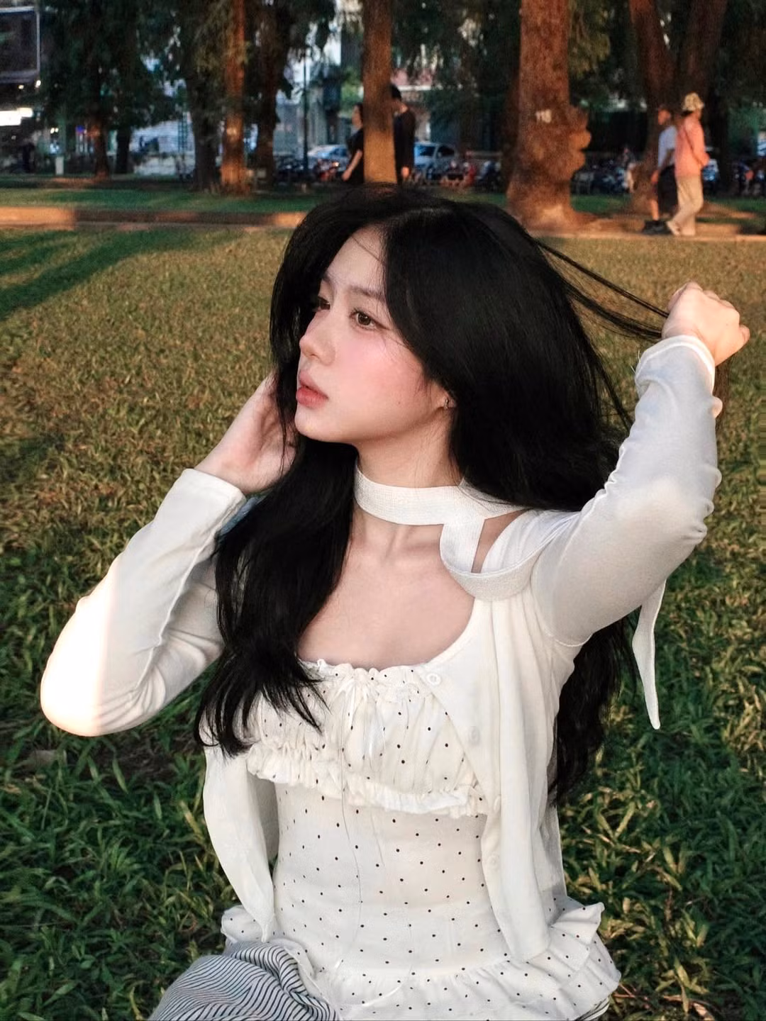 Dù đã nổi tiếng một thời gian, nhan sắc của Vũ Ánh Nguyệt dường như không hề giảm nhiệt mà còn thăng hạng hơn. (Ảnh: IGNV)