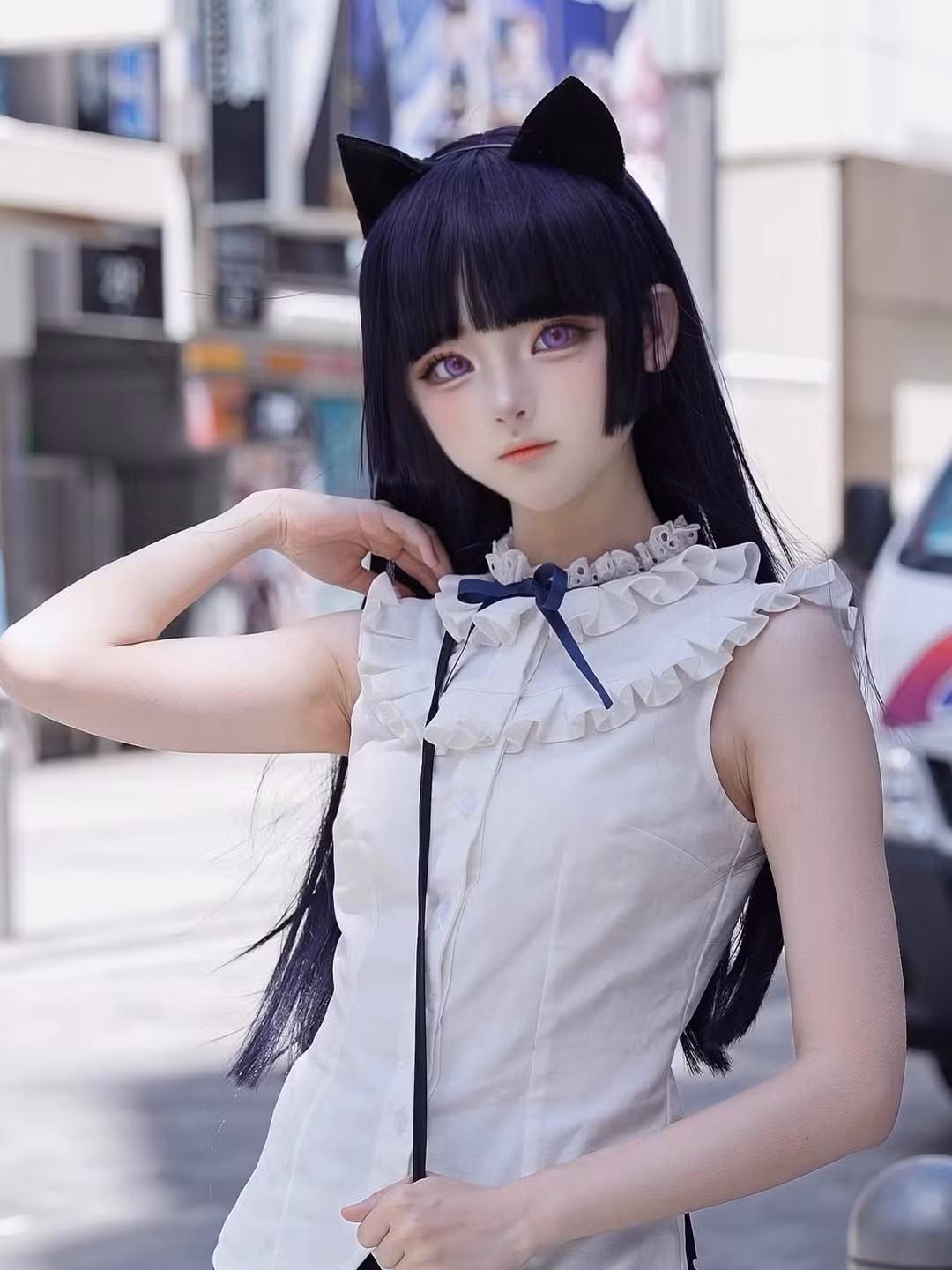 Sở hữu gương mặt "loli" (ngây thơ, trẻ con) và ngoại hình nhỏ nhắn, xinh xắn như búp bê, SeeU thường được cộng đồng fan gọi bằng biệt danh thân thương là "nàng Coser không tuổi". (Ảnh: IGNV)