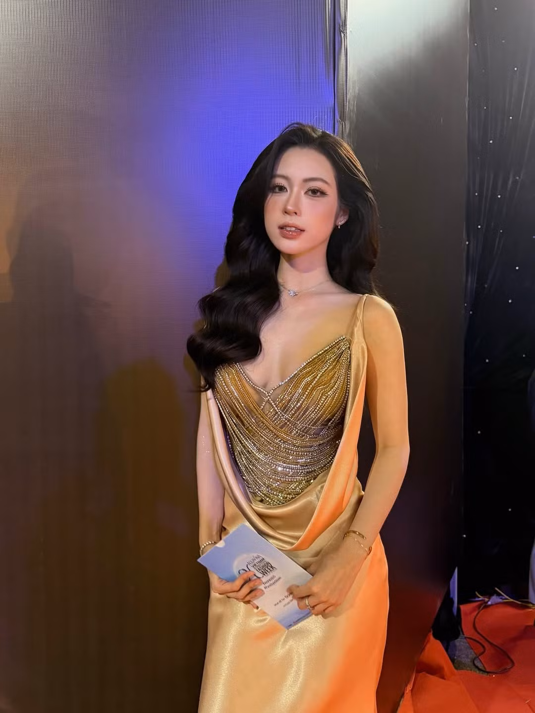 Đặc biệt, khuôn môi chúm chím và sống mũi cao thanh thoát là điểm nhấn giúp nhan sắc của nữ Tiktoker trở nên nổi bật. (Ảnh: IGNV)