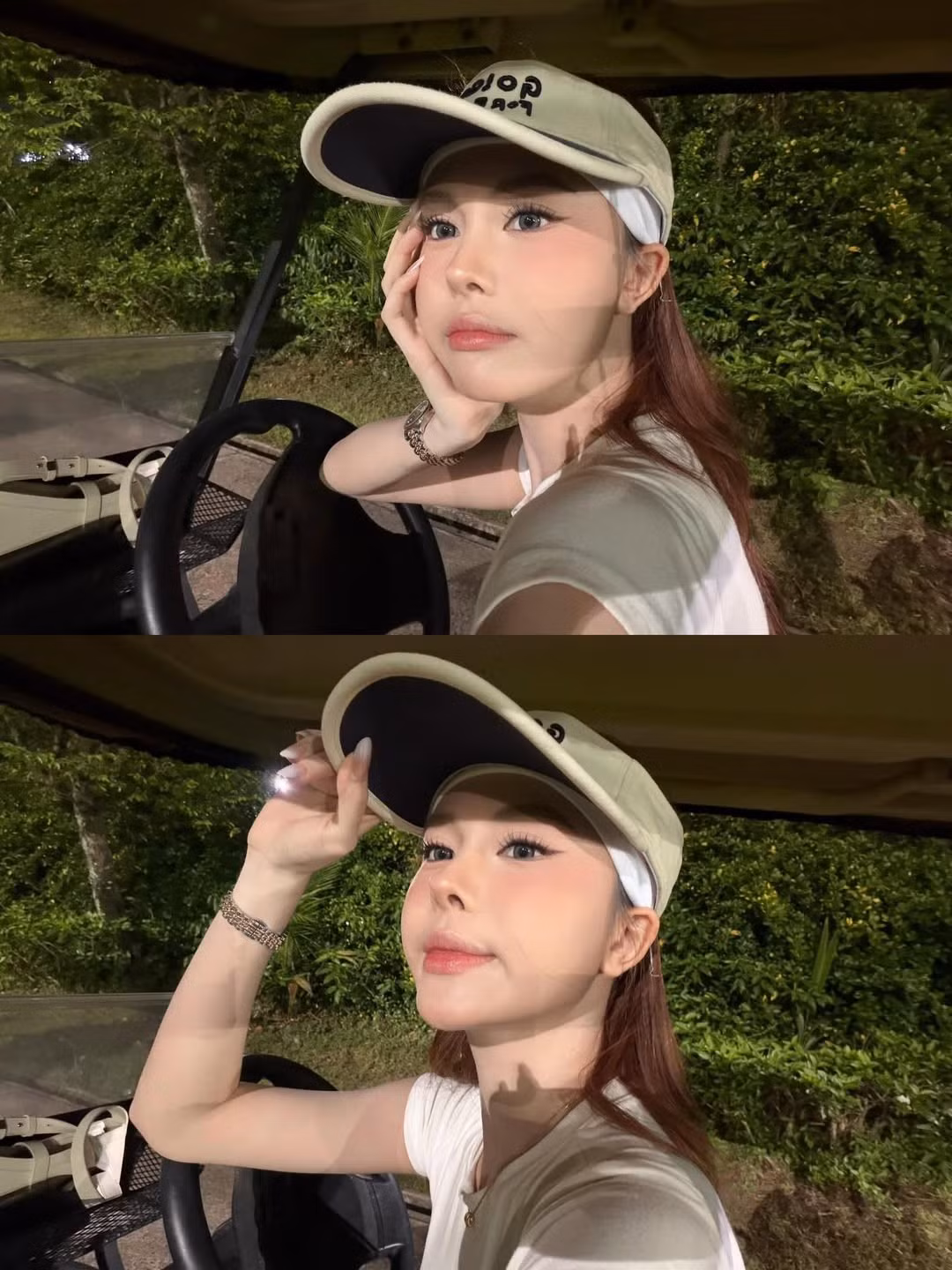 Ngay sau khi đăng tải, loạt ảnh "lên đồ" đi đánh golf của Hà Môi đã nhận về cơn mưa lời khen từ cư dân mạng. Đa số đều cho rằng cô nàng rất hợp với phong cách "sang xịn mịn" này. (Ảnh: IGNV)