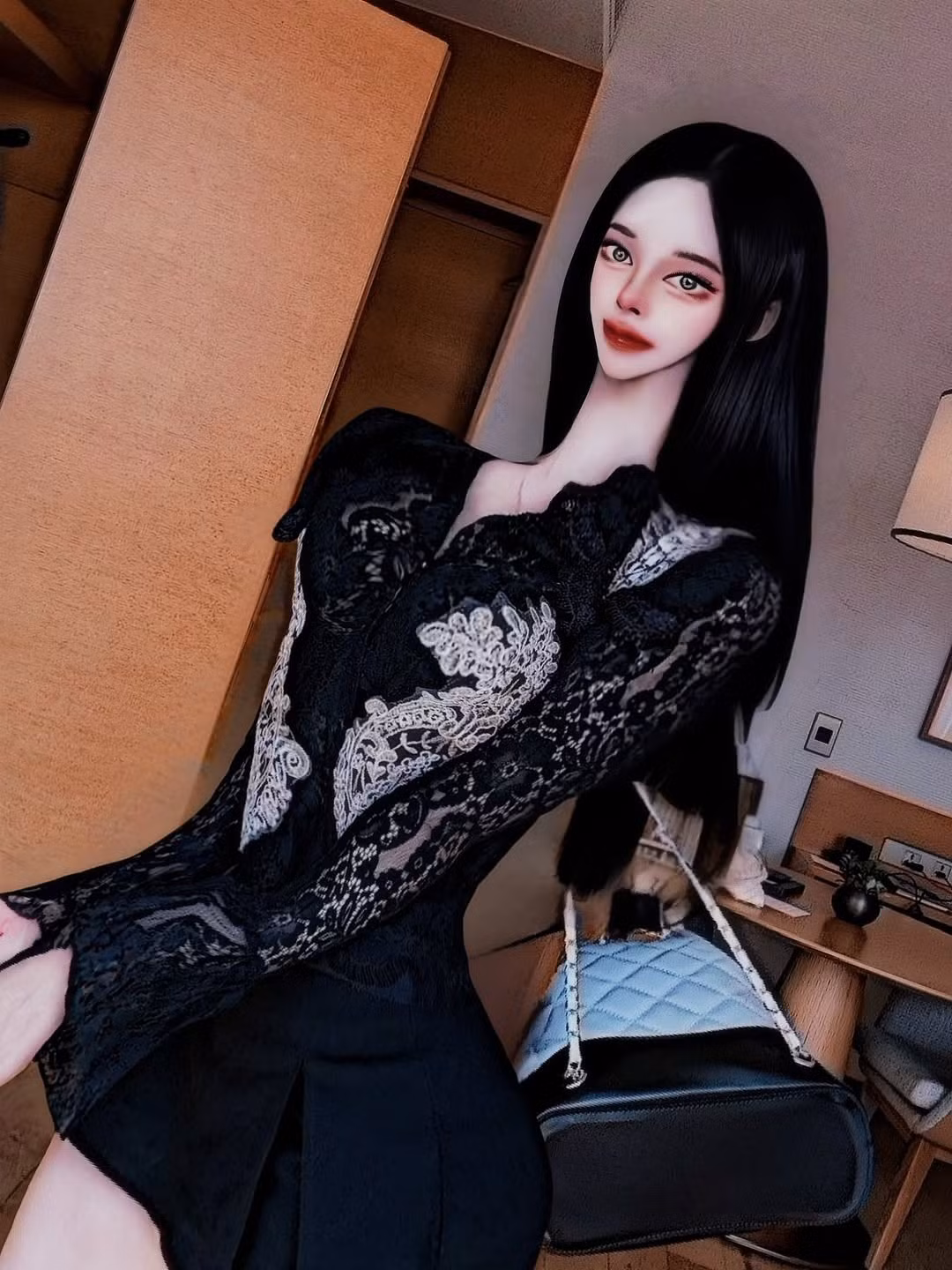 Nhiều bình luận đặt câu hỏi: "Đây là người hay là búp bê, AI?", "Nếu không chỉnh sửa, cô ấy sẽ trông như thế nào?". (Ảnh: IGNV)