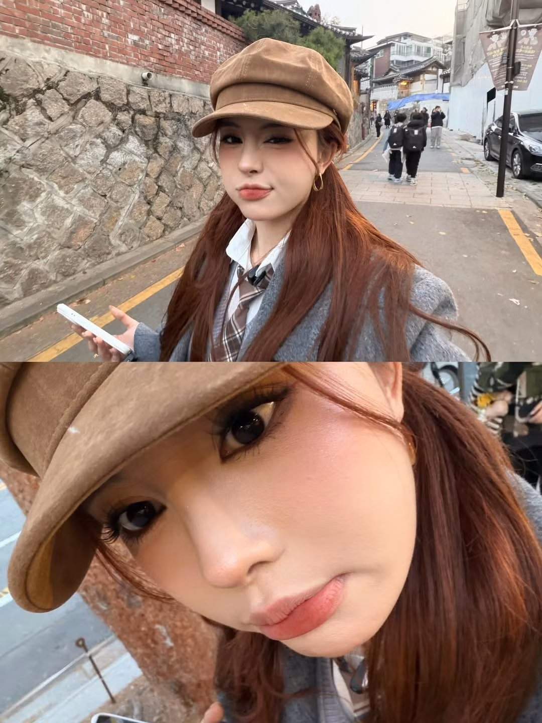 Hot girl Đắk Lắk đã khéo léo lựa chọn những địa điểm mang đậm chất Hàn Quốc để cho ra đời những bức ảnh "triệu like". (Ảnh: IGNV)