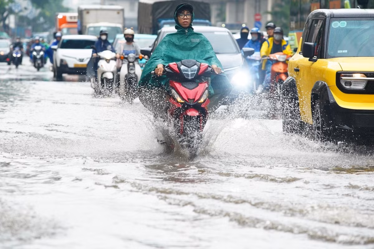 Miền Bắc đón mưa lớn từ chiều nay (4/8).