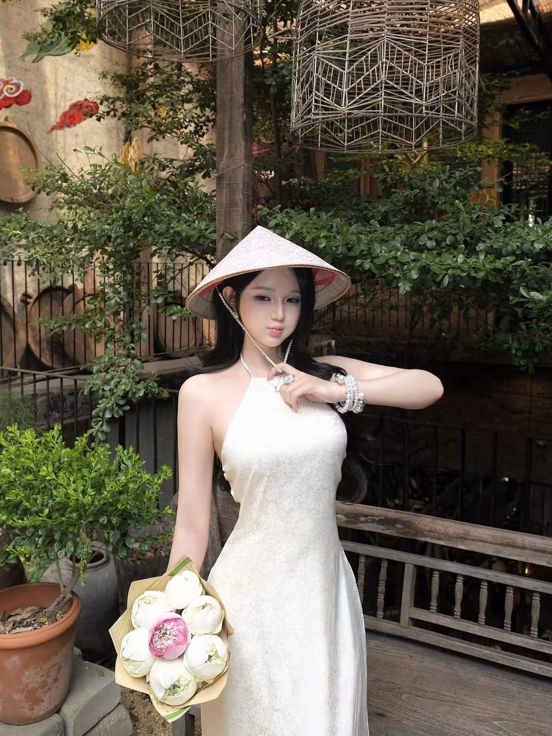 Thậm chí, một số người hâm mộ còn ưu ái ví cô sở hữu vẻ đẹp hoàn hảo "như AI" (trí tuệ nhân tạo). (Ảnh: IGNV)