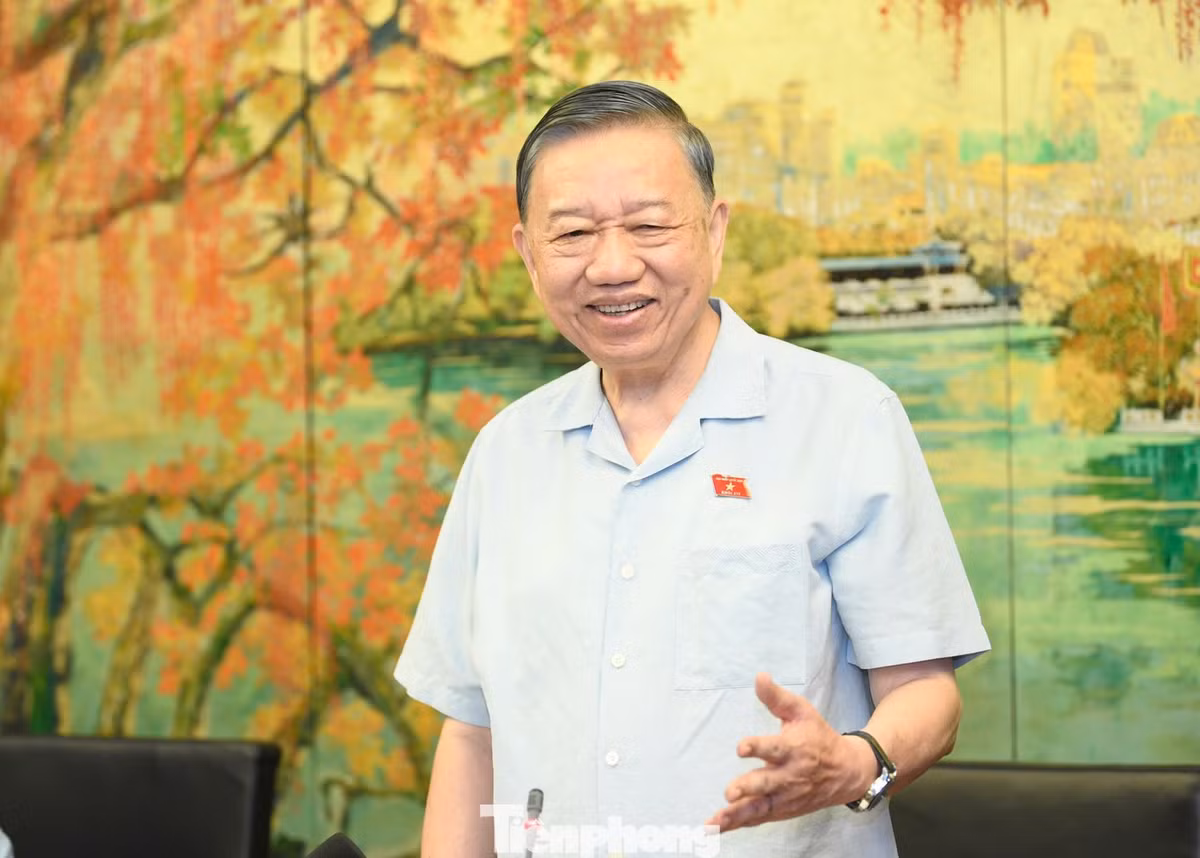 Tổng Bí thư, Chủ tịch nước Tô Lâm phát biểu. (Ảnh: Như Ý)