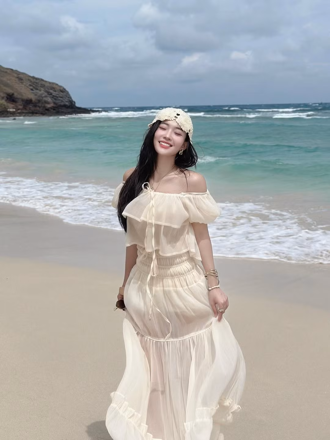 Là một hot girl Instagram với hơn 100.000 người theo dõi nhờ vẻ ngoài xinh đẹp, cuốn hút, mỗi hình ảnh Huệ Chi đăng tải đều thu hút về nhiều sự chú ý từ người hâm mộ. (Ảnh: IGNV)