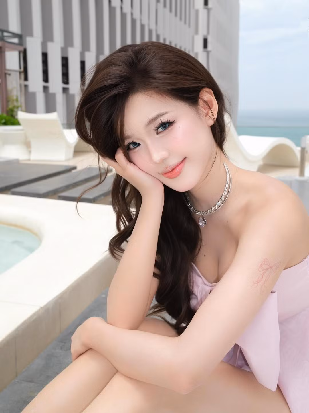Vẻ đẹp trong trẻo, mong manh nhưng không kém phần quyến rũ của cô nàng đã nhanh chóng thu hút sự chú ý và nhận được "cơn mưa" lời khen từ người hâm mộ.