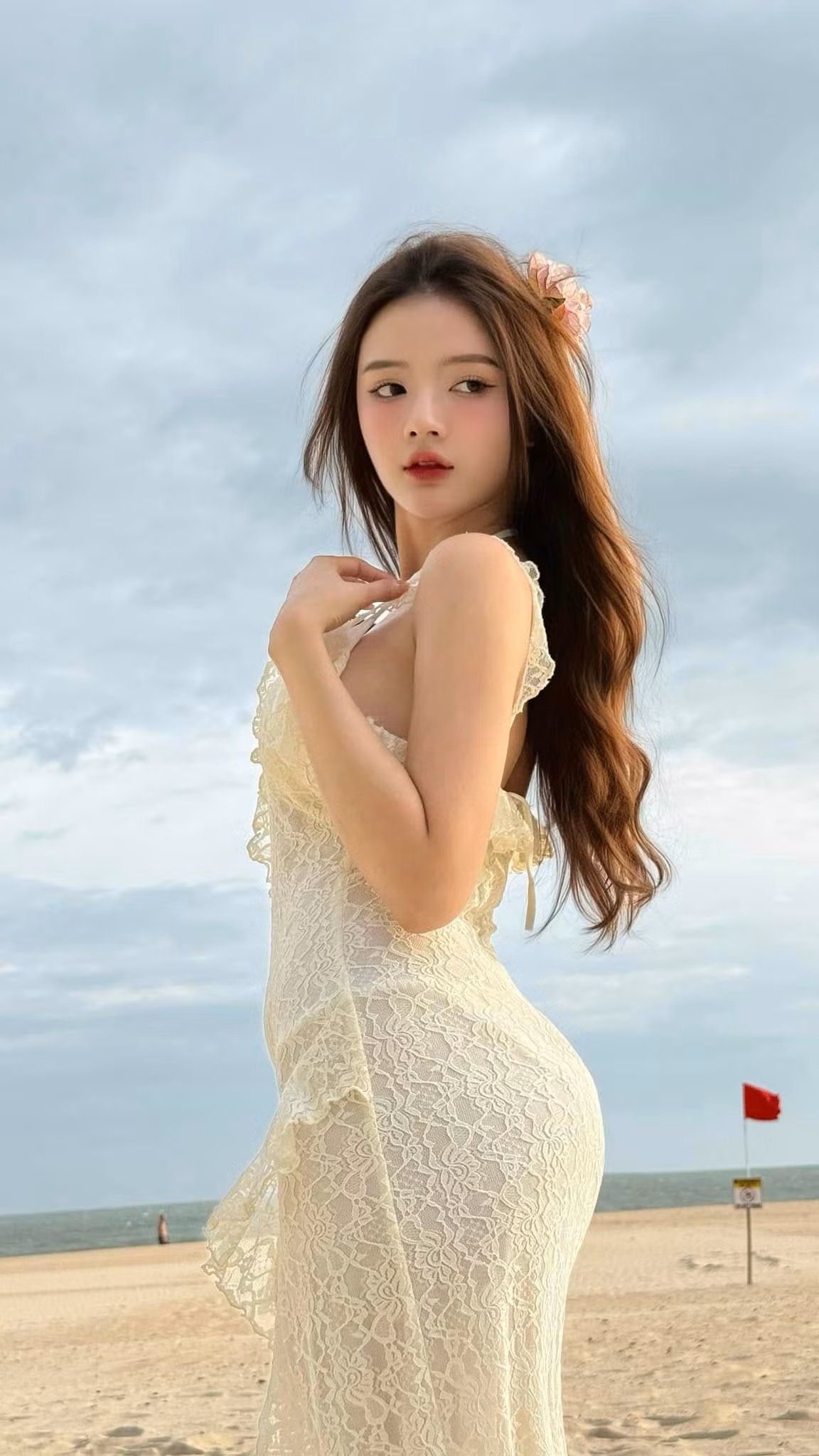 Lê Lý Lan Hương, cái tên đã quá quen thuộc với biệt danh "hot girl ảnh thẻ", từng gây sốt cộng đồng mạng một thời nhờ vẻ đẹp trong trẻo, ngây thơ. (Ảnh: IGNV)