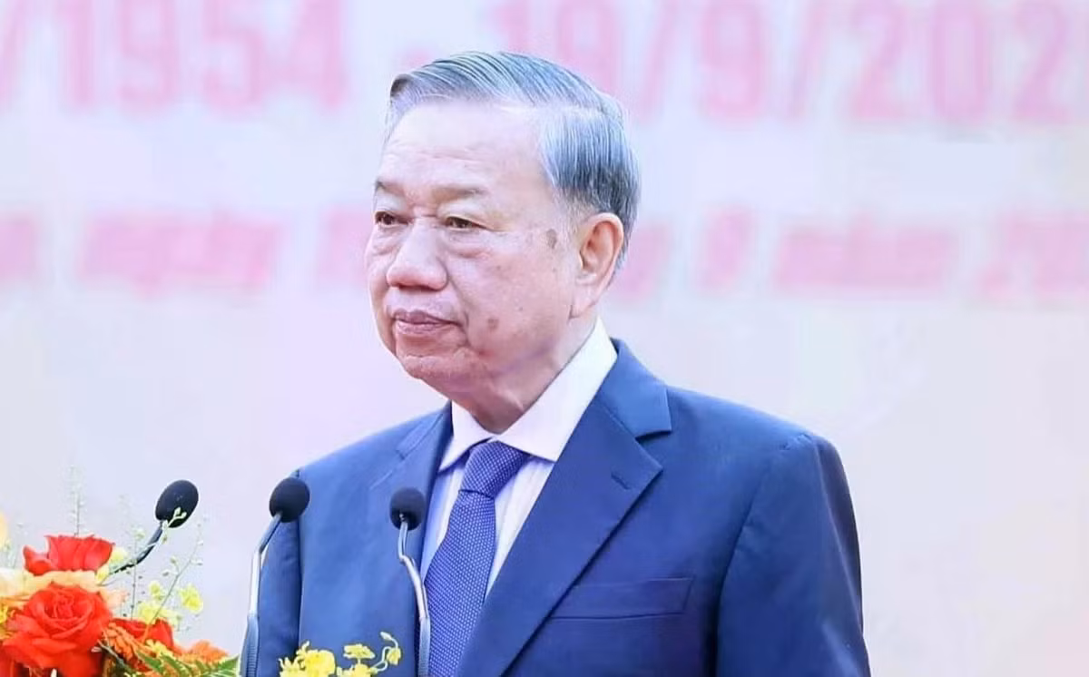 Tổng Bí thư, Chủ tịch nước Tô Lâm phát biểu tại lễ kỷ niệm